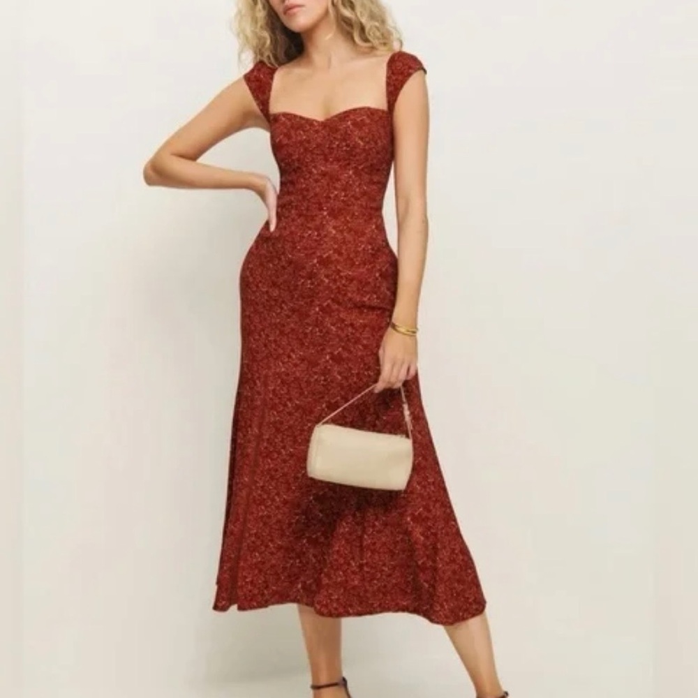 Reformation Bryson Dress In Roseanne, brand new without tags, never worn.